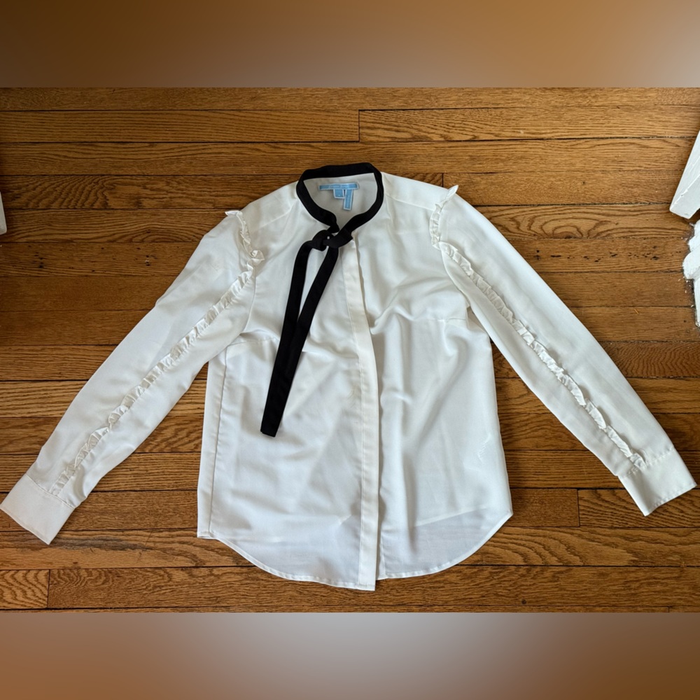 Draper James Ruffle Blouse - Size 2